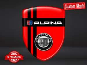Alpina Adesivi Auto Divertenti Sport Pro su Misura